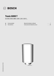 Bosch 7736503612 Instrucciones De Instalacion Y De Uso